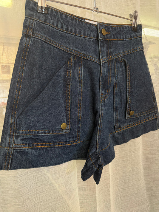 Beach Day Shorts - Dark Denim