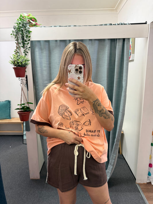 Choc Denim - By Frankie Shorts