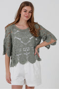 Frances lace blouse