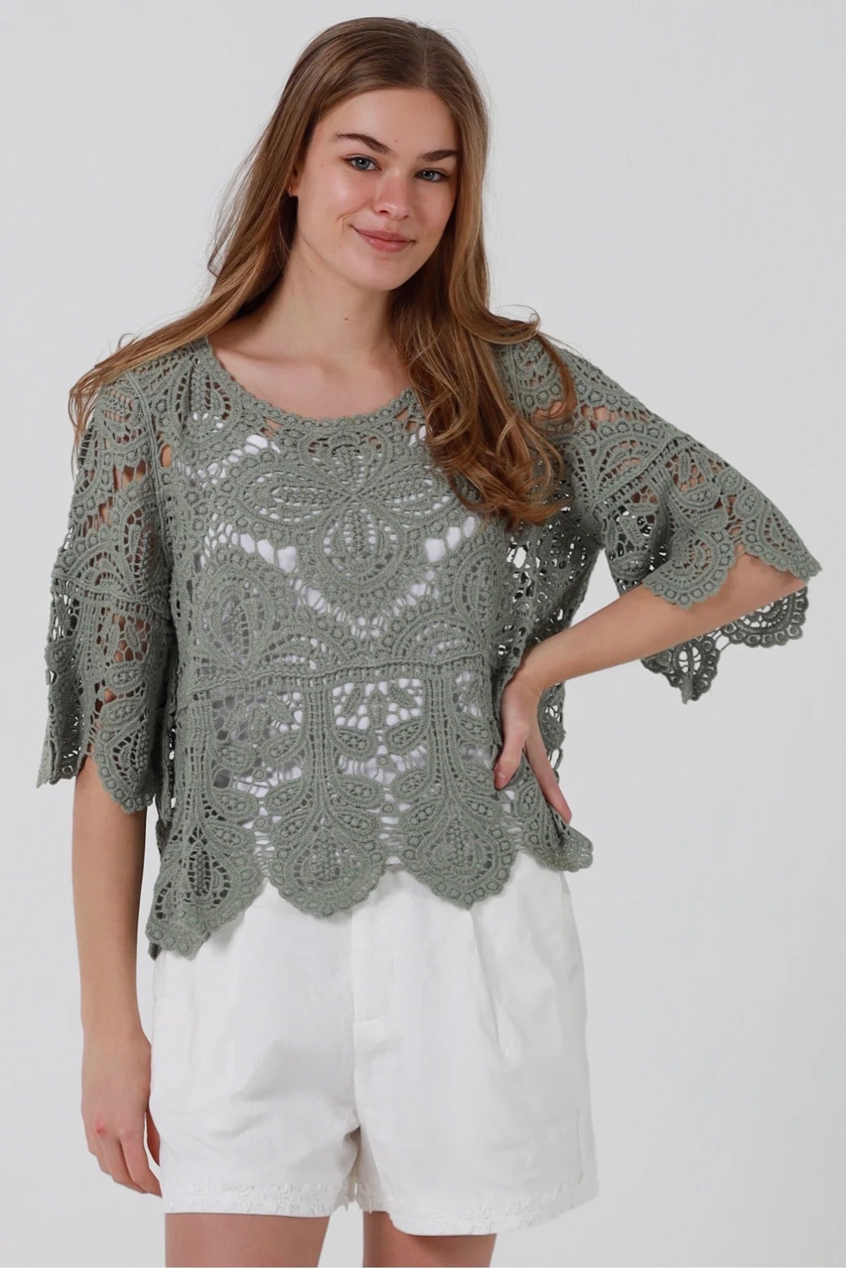 Frances lace blouse