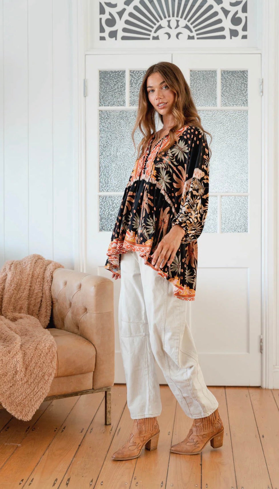 Chloe Top - Jardin