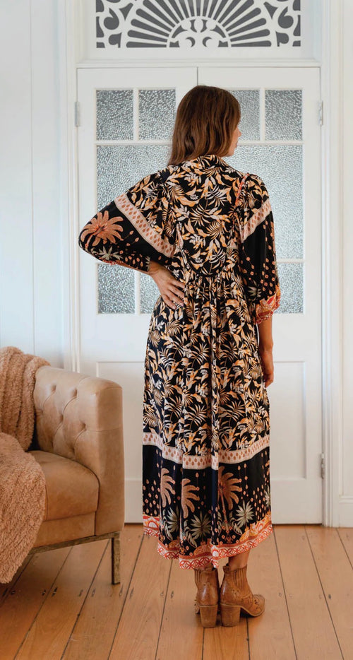 Boheme Midi Dress - Jardin