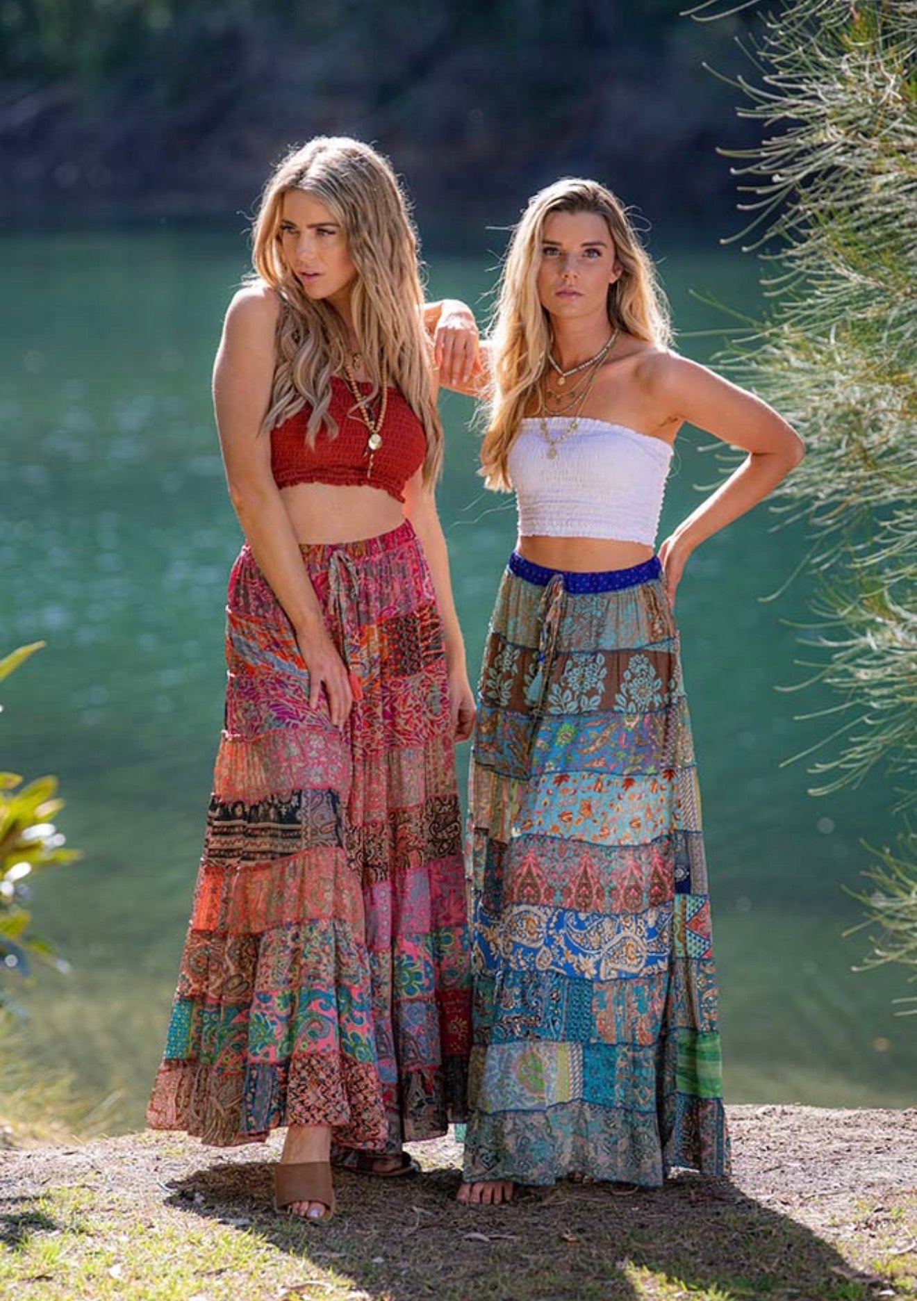Stevie Skirt - Blue