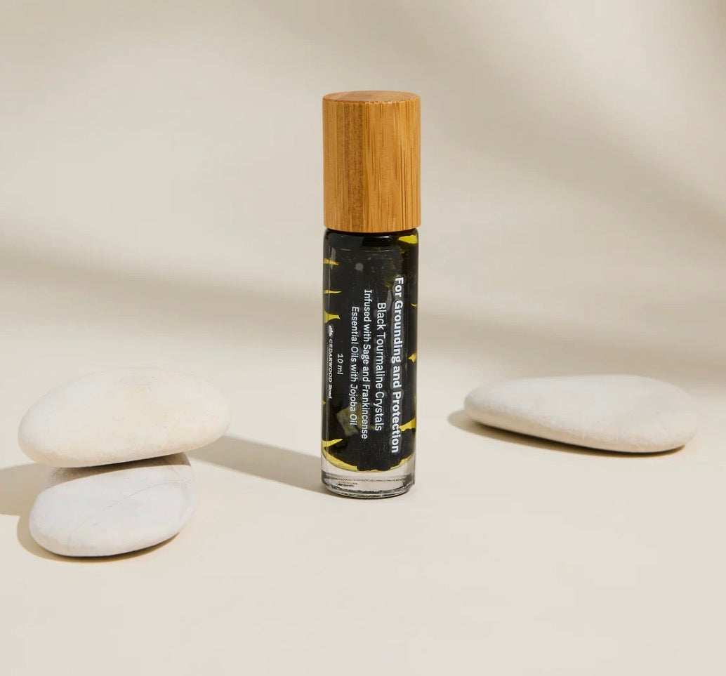 Black Tourmaline - Roll On Essential Oil