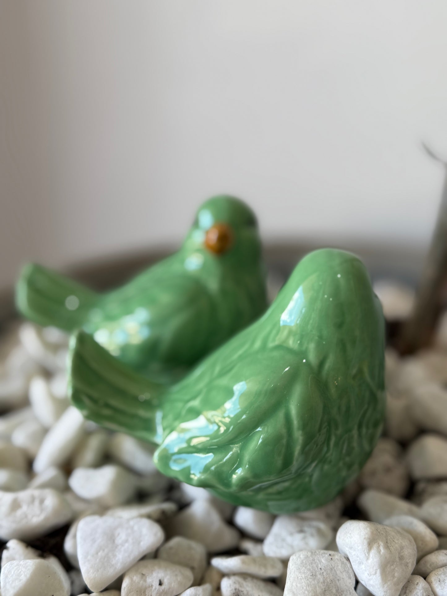 Decorative Birds - Green