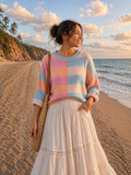 Sunset Petal Sweater