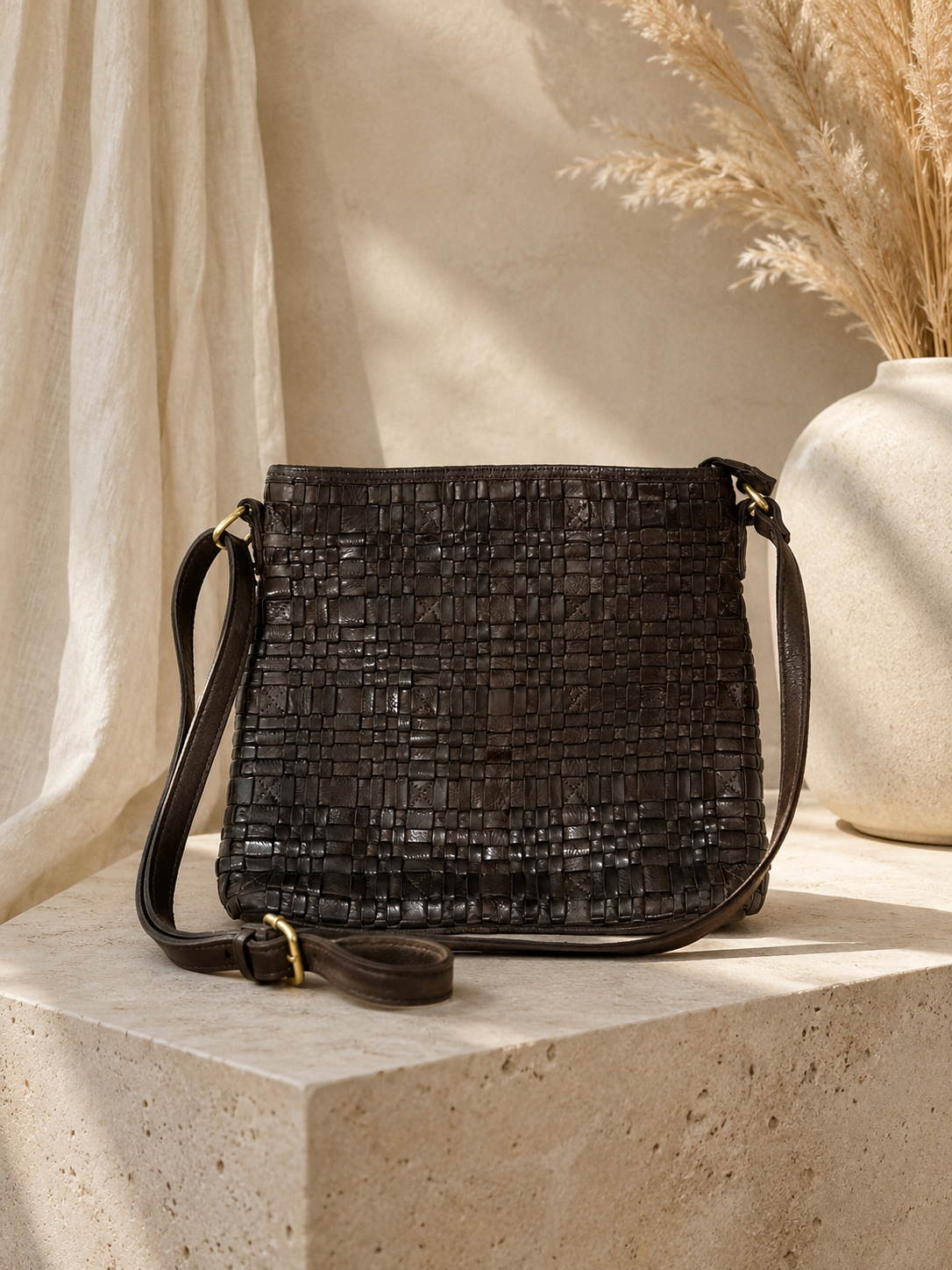 Tobie Leather Handbag