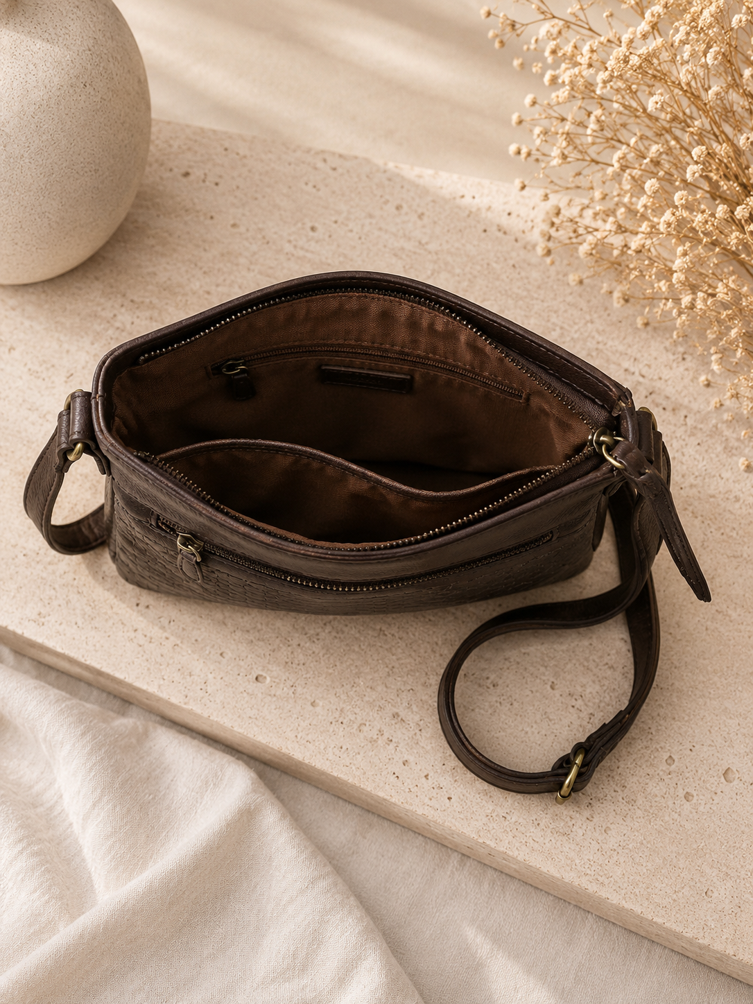Tobie Leather Handbag