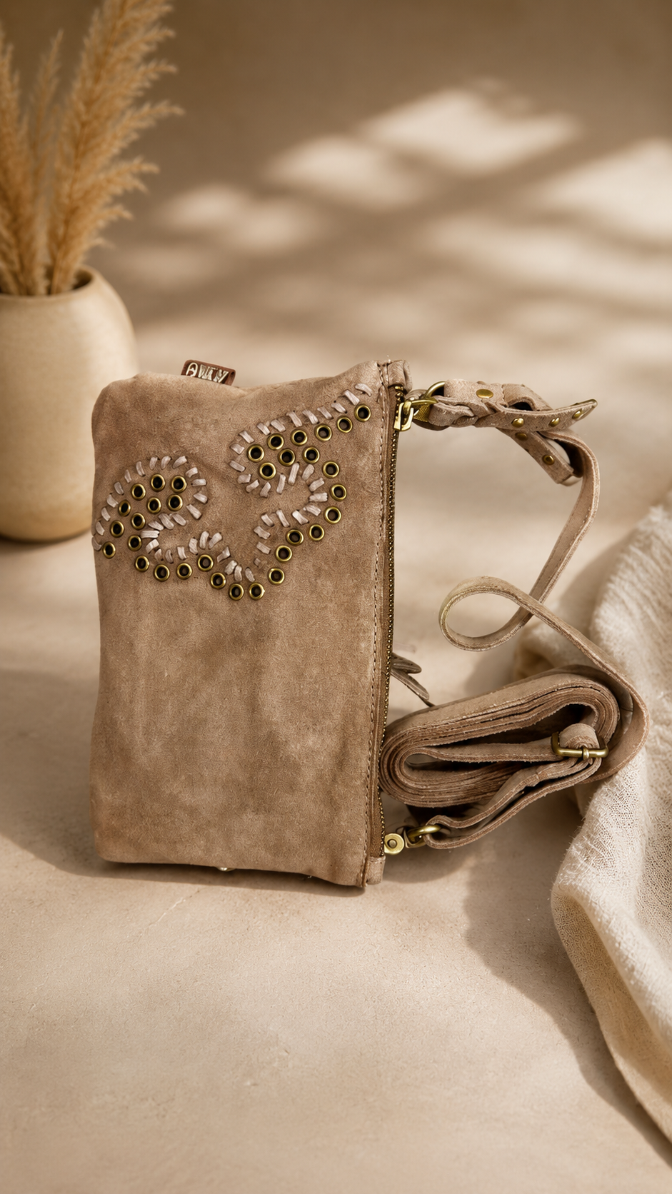 Prairie Latte crossbody