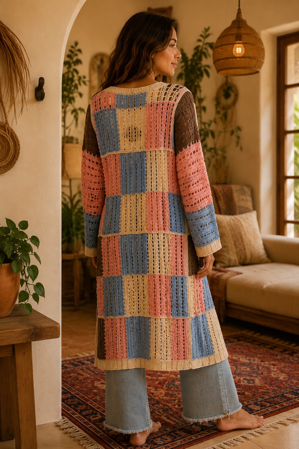 Poppy Crotchet Cardigan