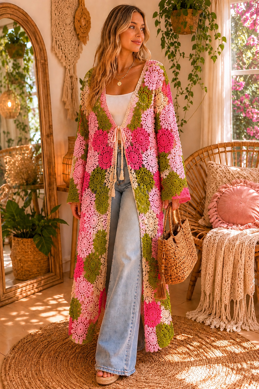 Avery Crotchet Cardigan