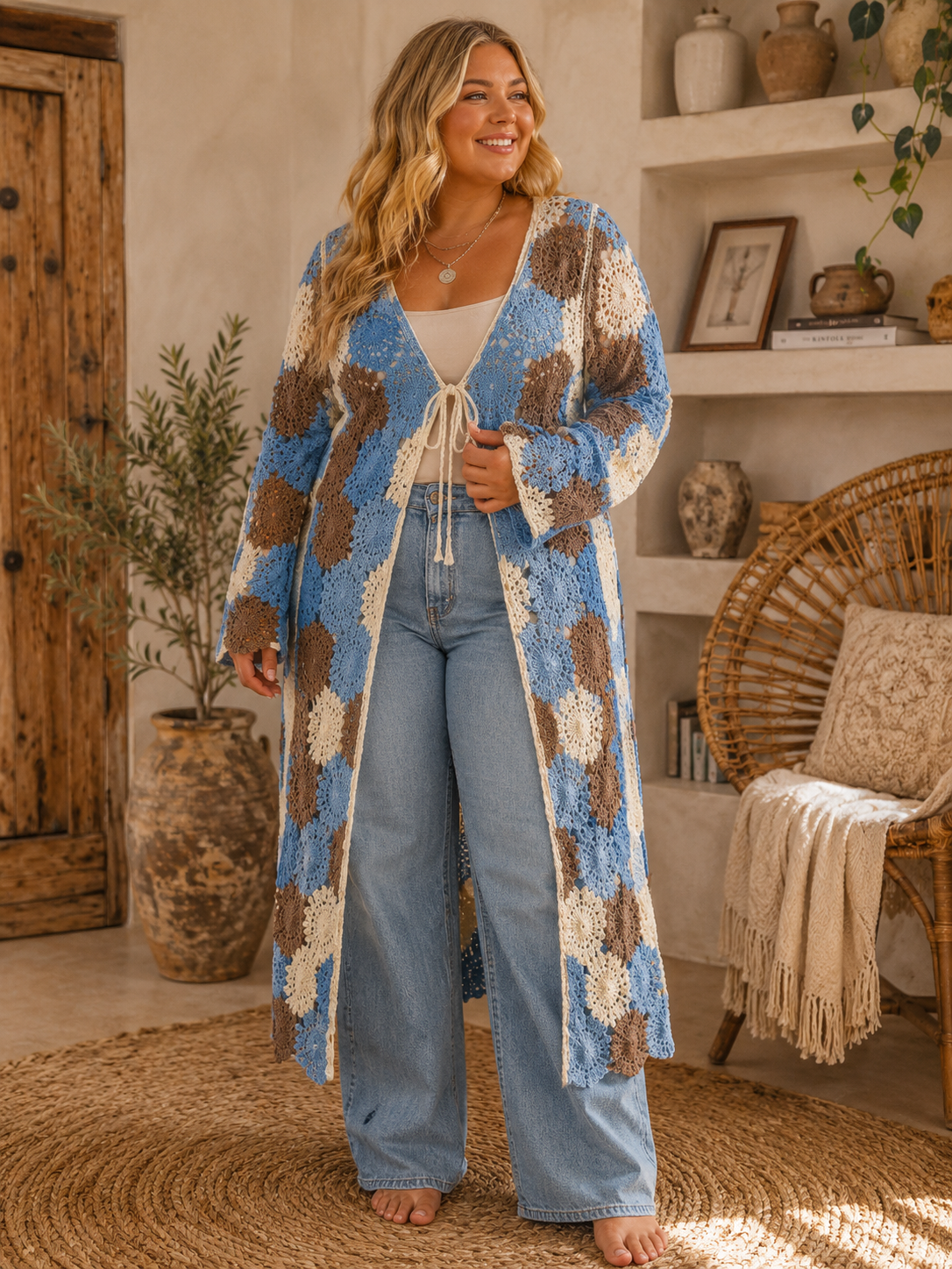 Aurora Crotchet Cardigan