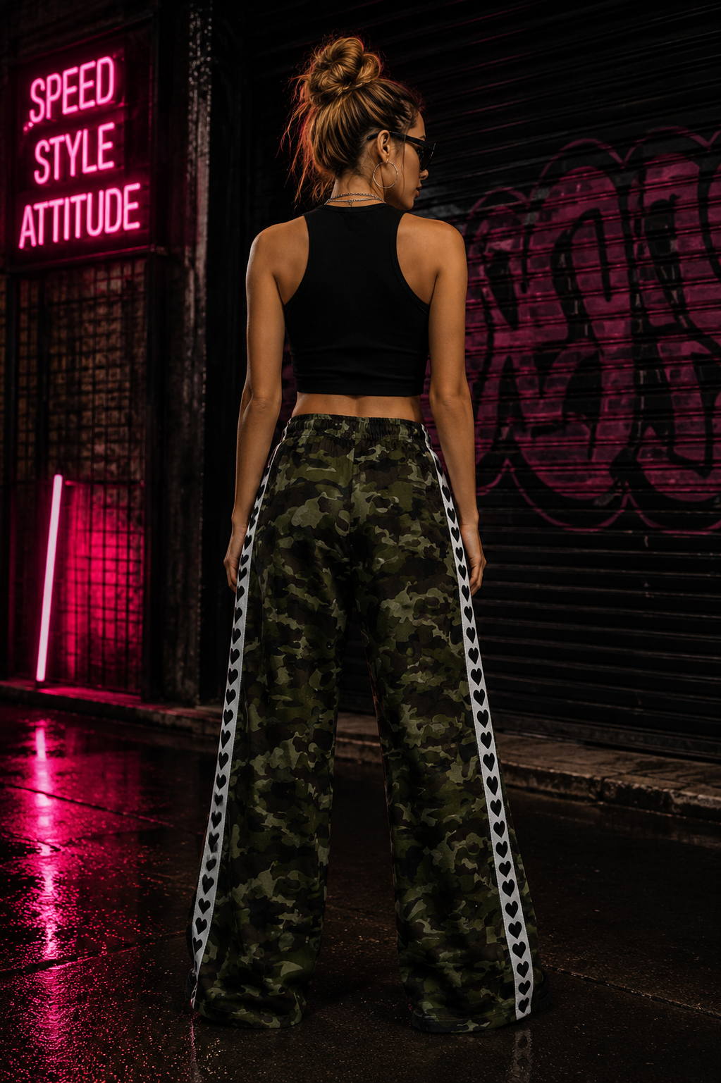 Camo Heart - Racer Pants
