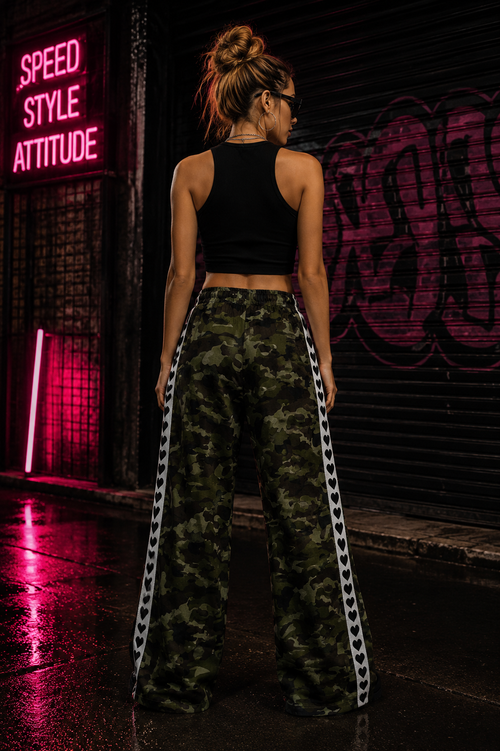 Camo Heart - Racer Pants