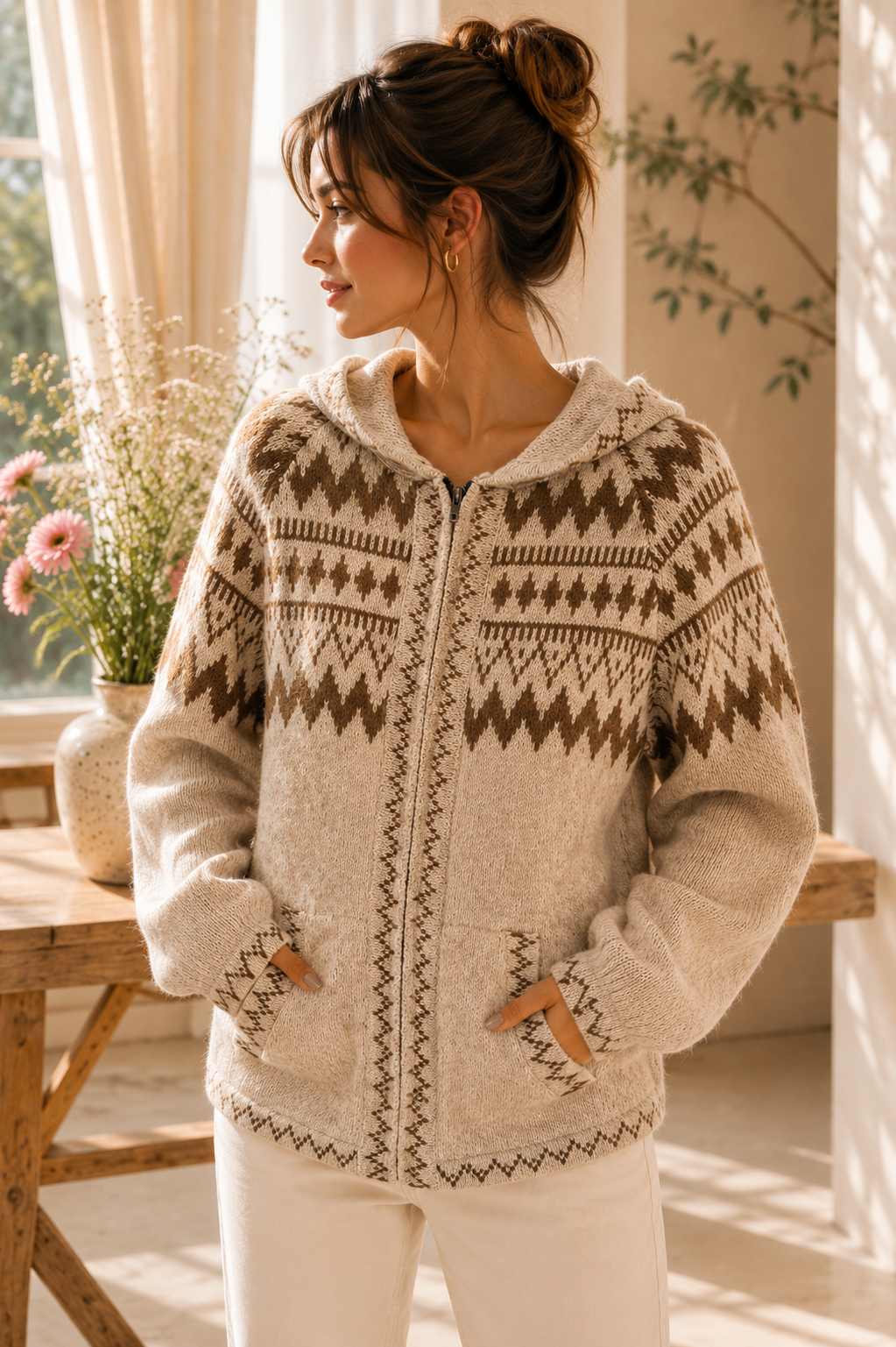 Delilah Zip Cardigan
