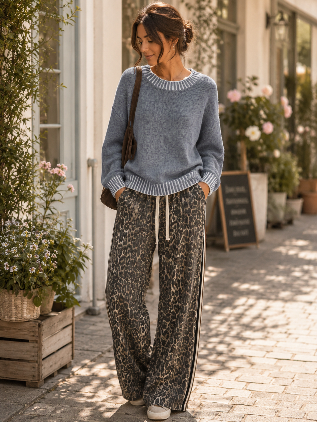 Leopard Racer Pant - By Frankie