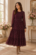 Ditsy Maxi Dress