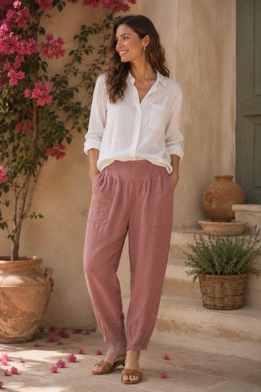 Elara Linen Pant