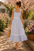 Boat Day Maxi Dress