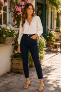 Midnight Straight Leg - Dark Wash