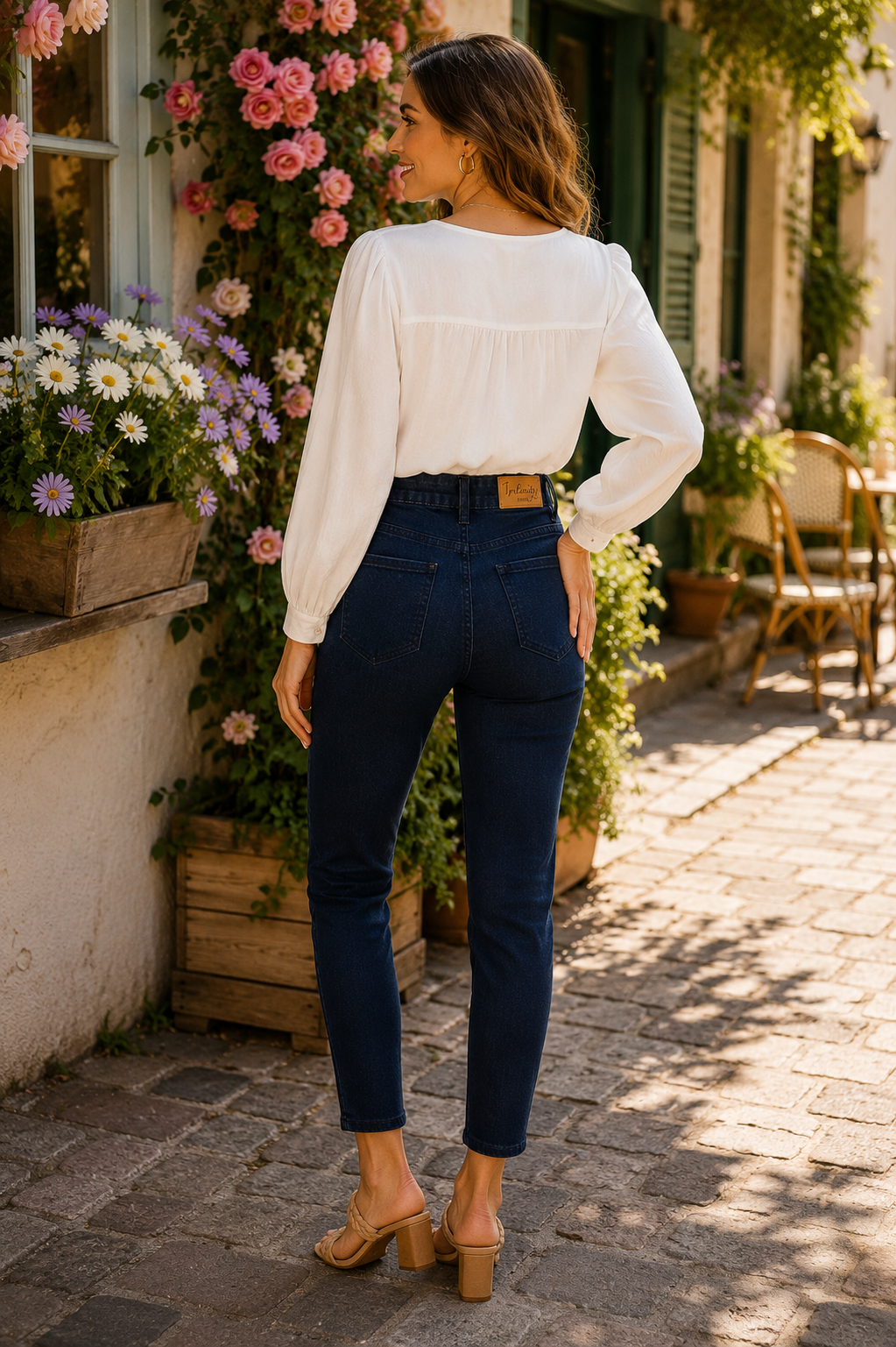 Midnight Straight Leg - Dark Wash