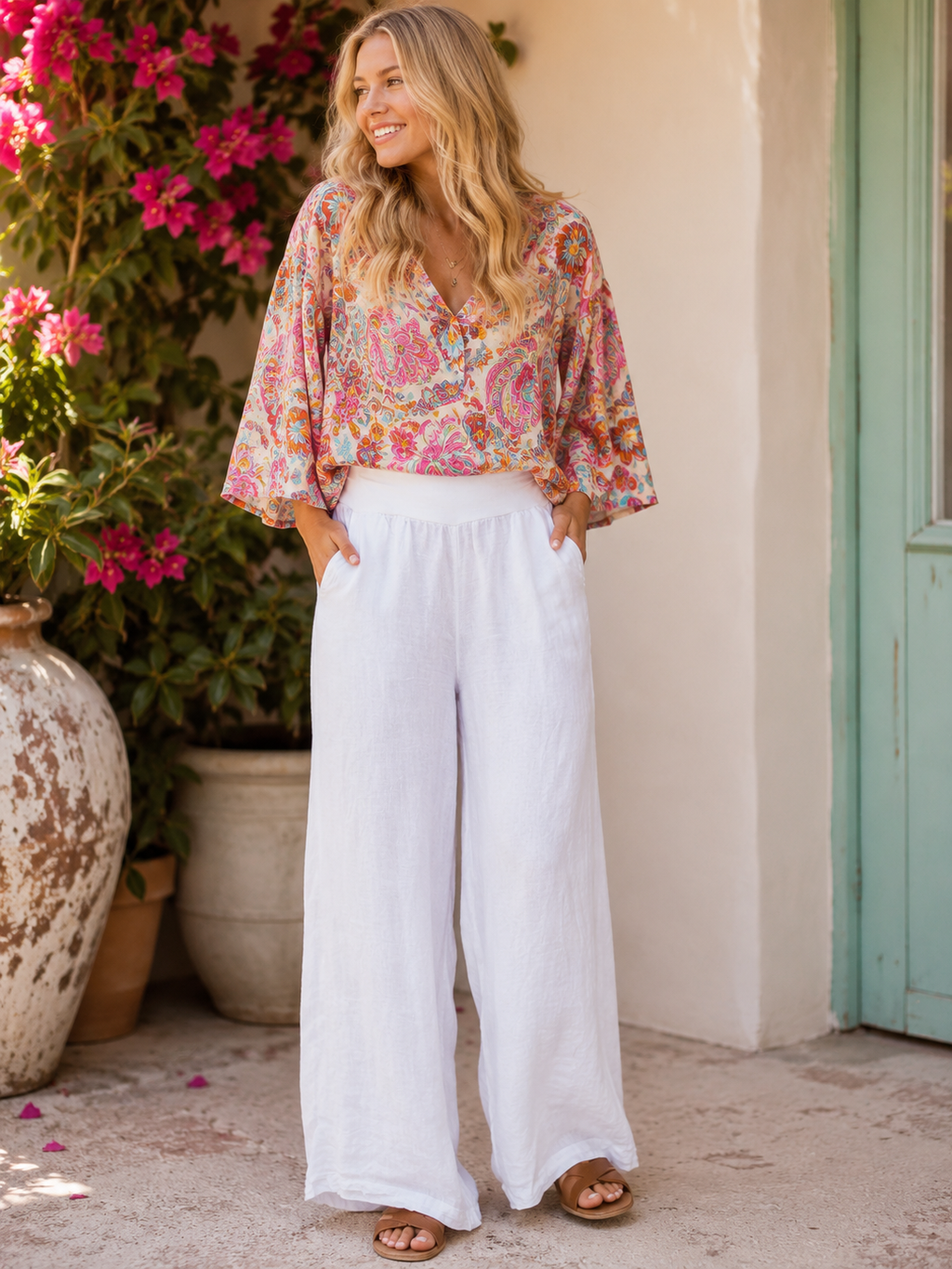 Kyra - Linen Pants
