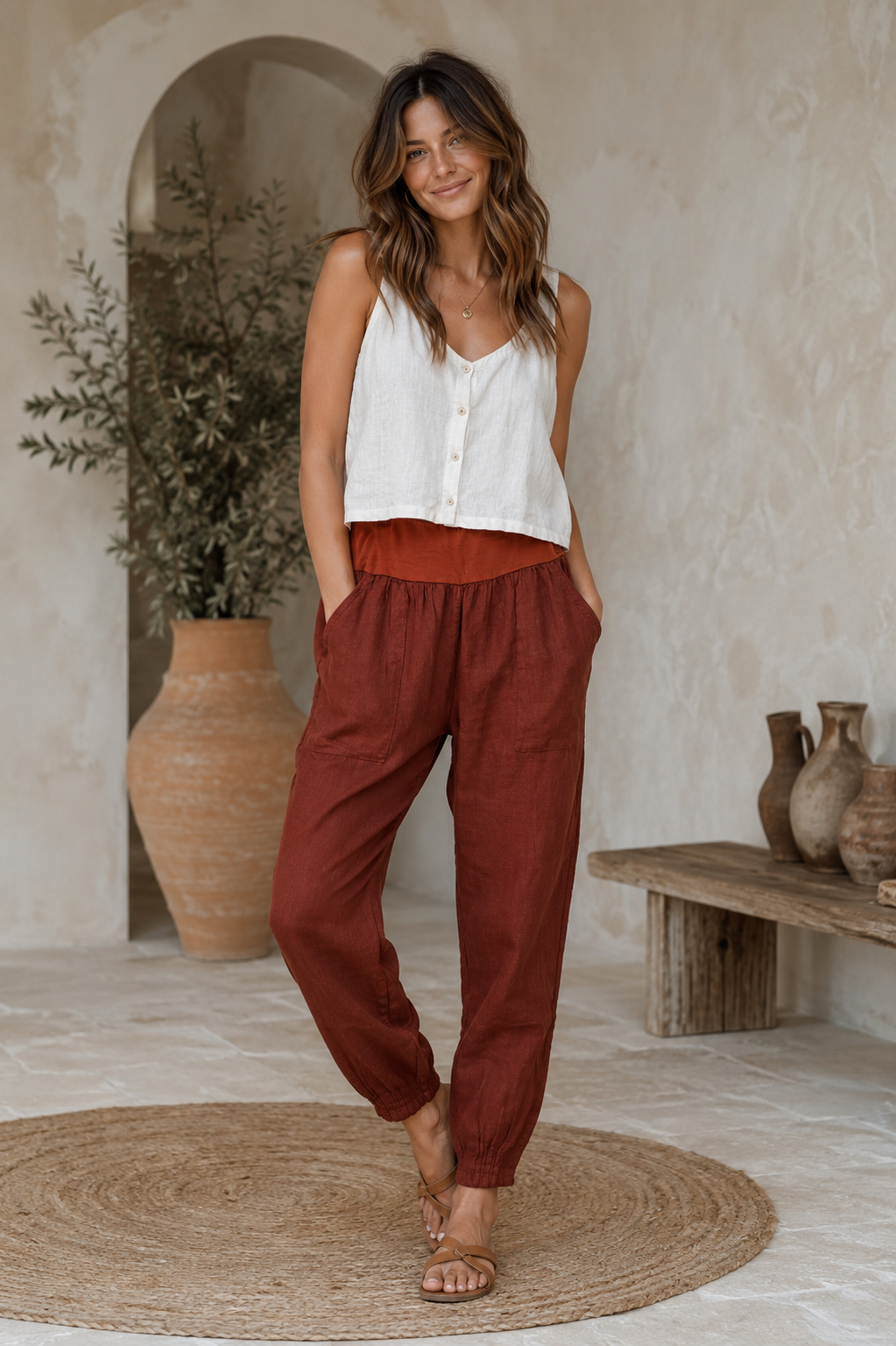 Gaia Linen Pant