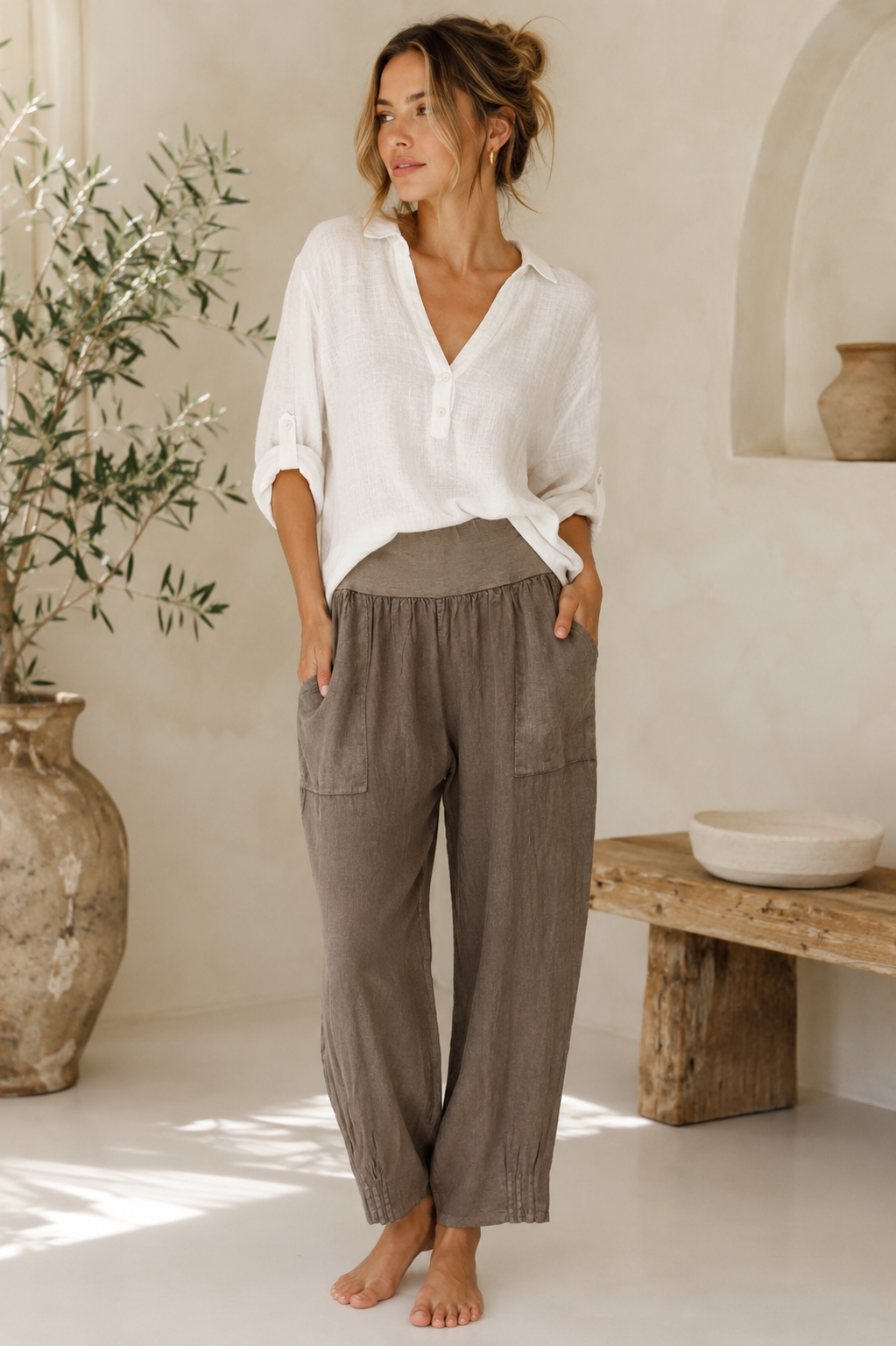 Lia Linen Pant