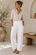 Valeria Linen Pant