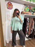 Lola Linen Button Up