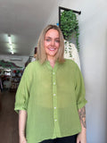 CKM blouse - Pistachio