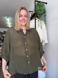 CKM blouse - Khaki