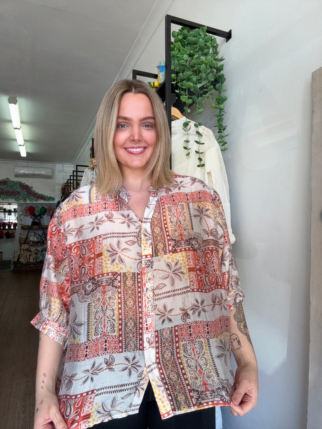 CKM blouse - orange