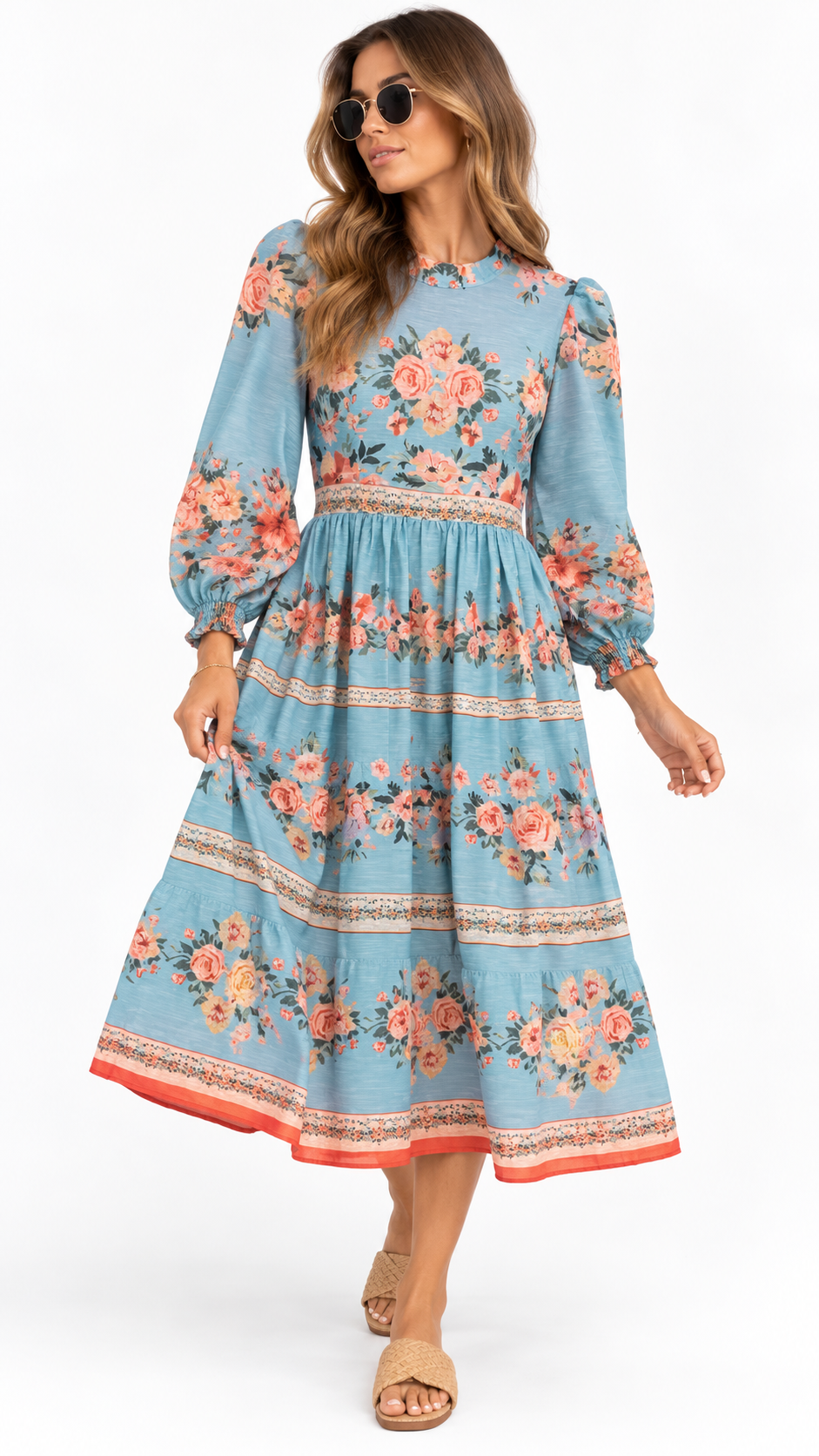 High Tea Midi Dress