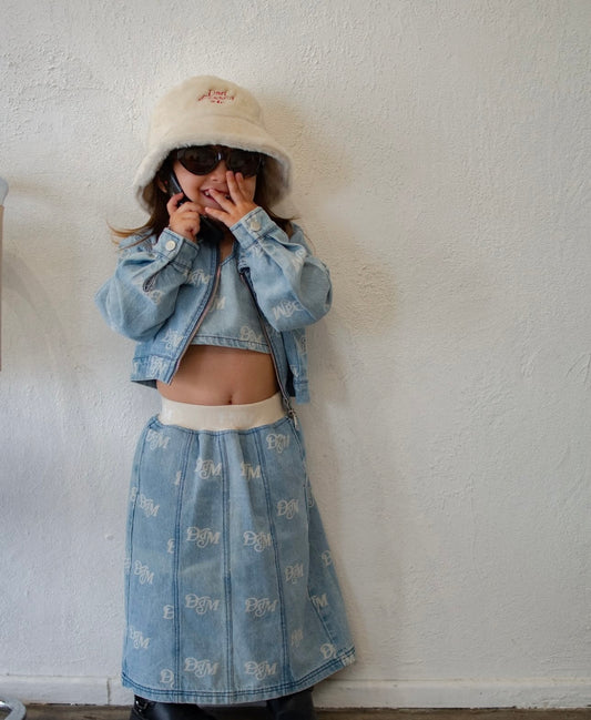 Dad Dressed Me - Denim Skirt