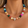 Mila Chunky Beaded Necklace
