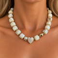 Soleil Chunky Beaded Necklace