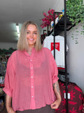 CKM Blouse - Strawberry