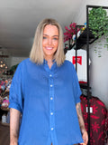 CKM Blouse - Classic Blue