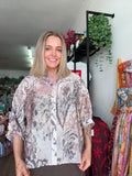CKM Blouse - Safari