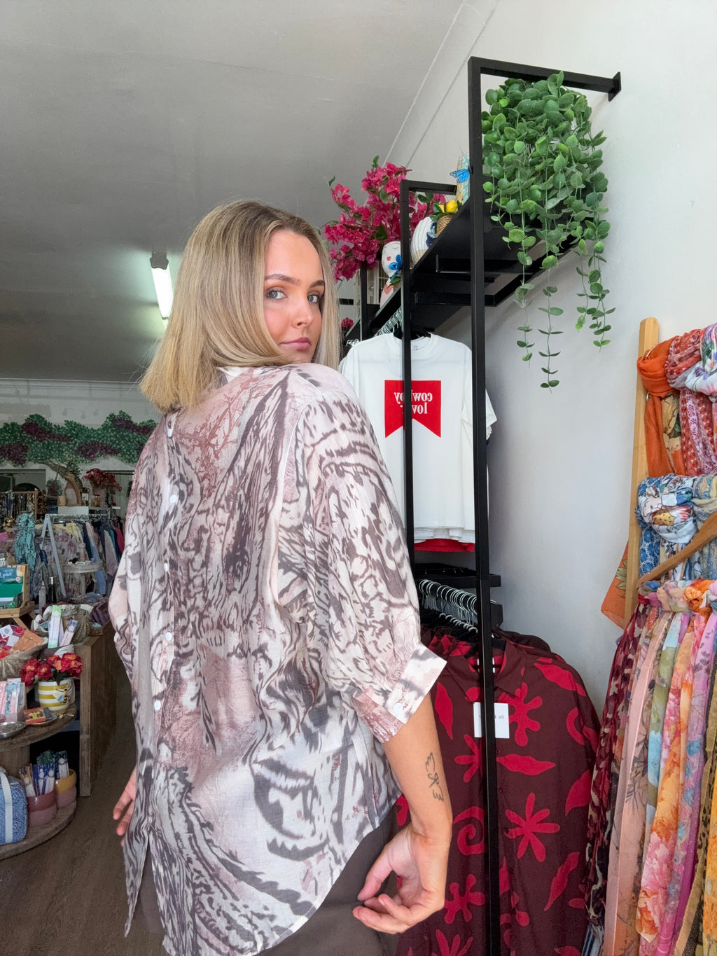CKM Blouse - Safari