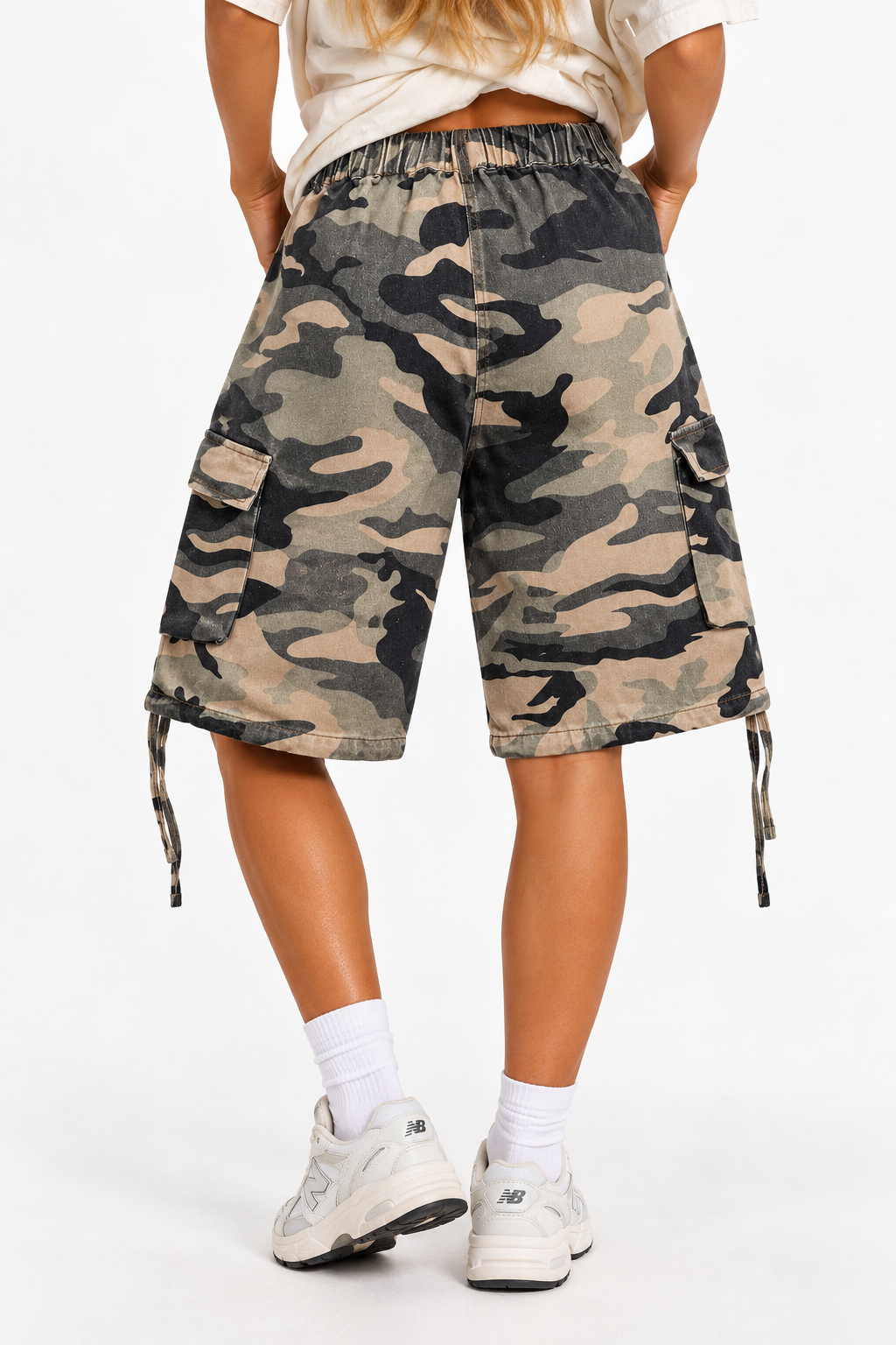 Camo Jorts - By Frankie
