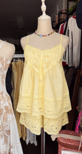 Yellow Lace Set - By Frankie