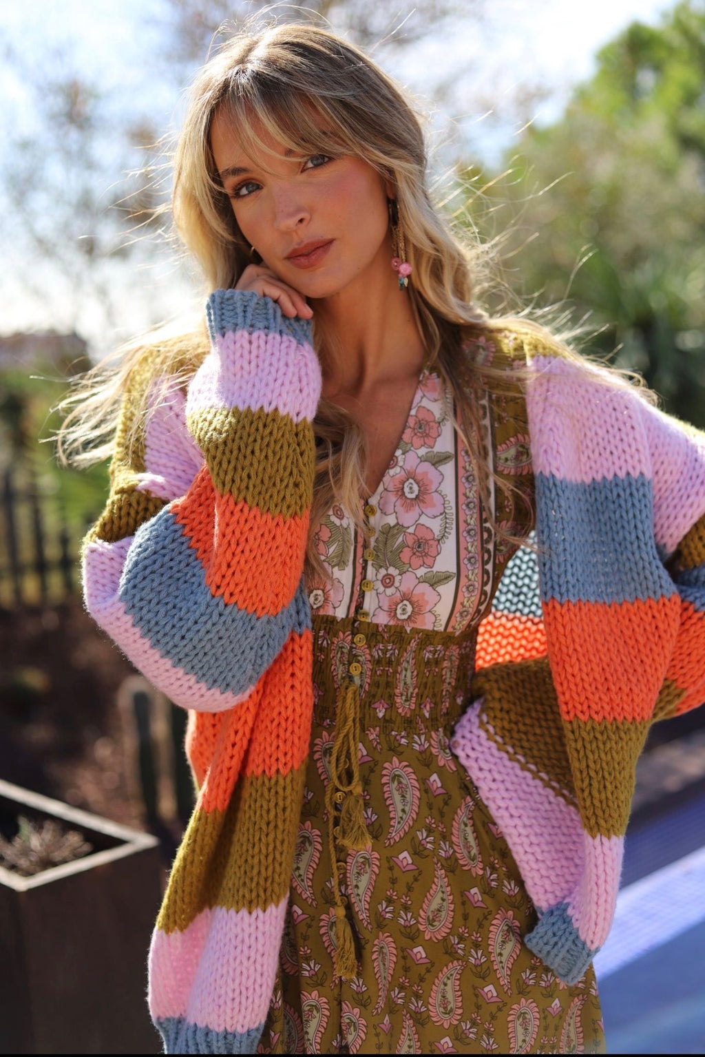Pastal Drift Cardigan