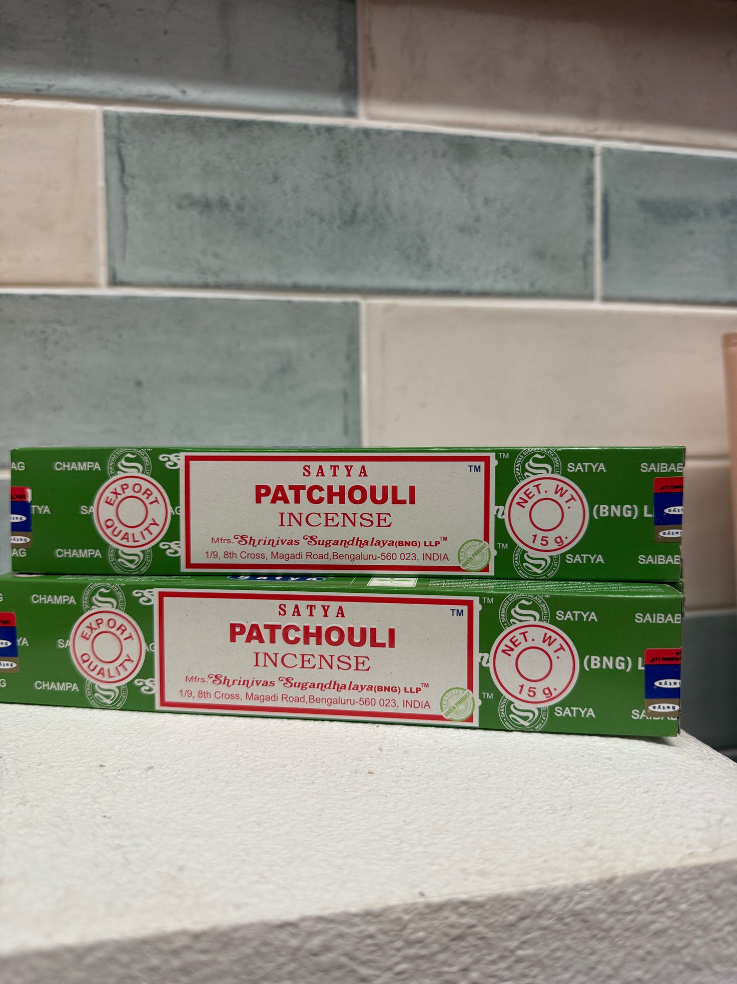 Patchouli incense