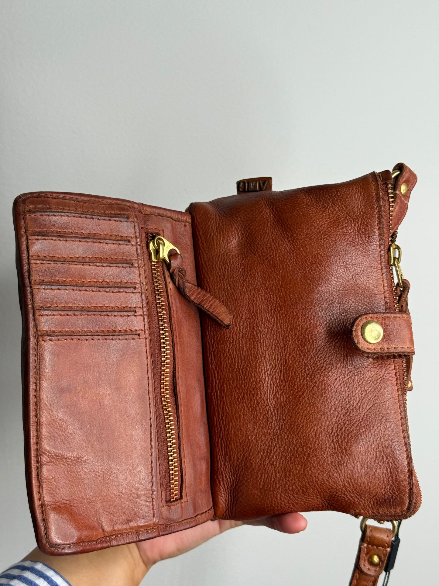 Tan Crossbody Bag