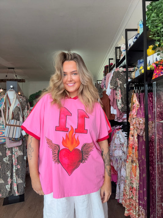 By Frankie - 11 heart Tee