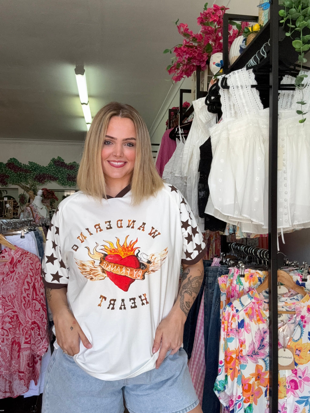 Wandering Heart Tee - By Frankie