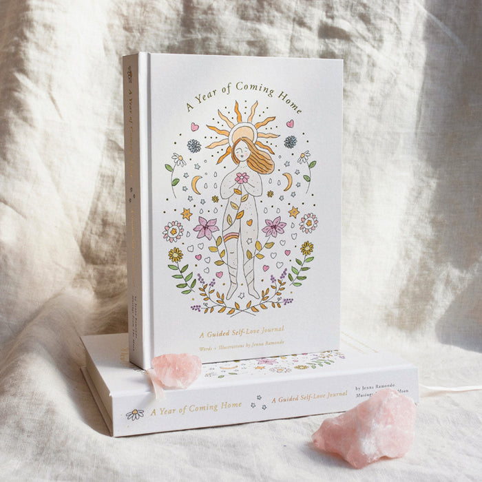A Year of Coming Home' Guided Self-Love Journal